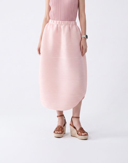 Wrinkle-Free, Cooling & Breathable Free Size With Stretchy Waistband Float Skirt