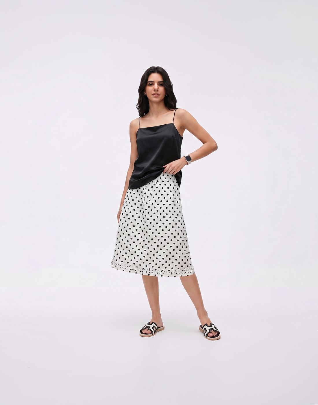 Cooling, Airy & Flattering Paris Skirt With Stretchy Waistband
