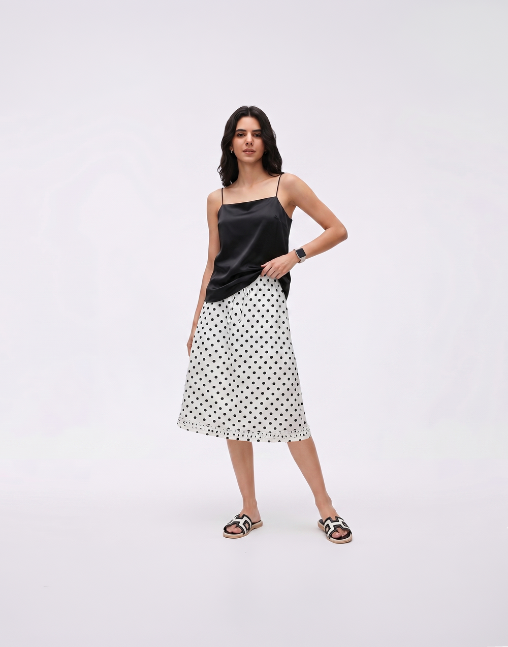 Cooling, Airy & Flattering Paris Skirt With Stretchy Waistband