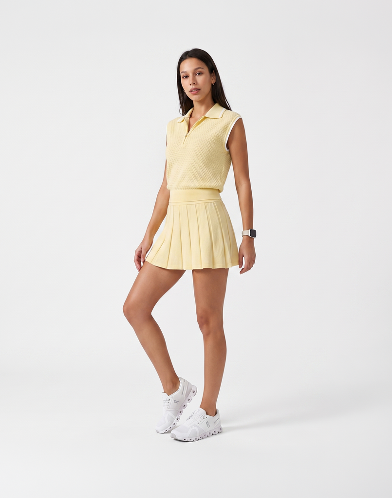Buy 1, Get 1 Free - Cooling & Stretchy Baseline Skort With Stretchy Waistband & Inner Tights
