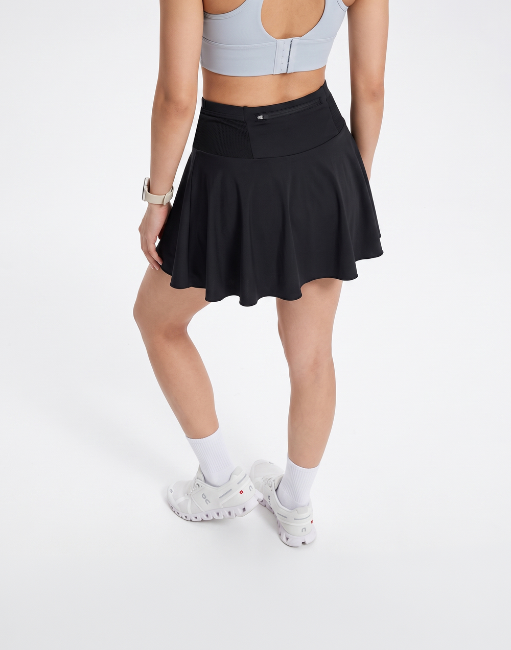 Buy 1, Get 1 Free - Cooling, Sweat-Wicking & Tummy Tucking Sprint Skort With Built-In Waist Belt