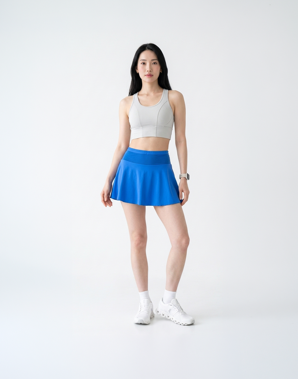 Buy 1, Get 1 Free - Cooling, Sweat-Wicking & Tummy Tucking Sprint Skort With Built-In Waist Belt