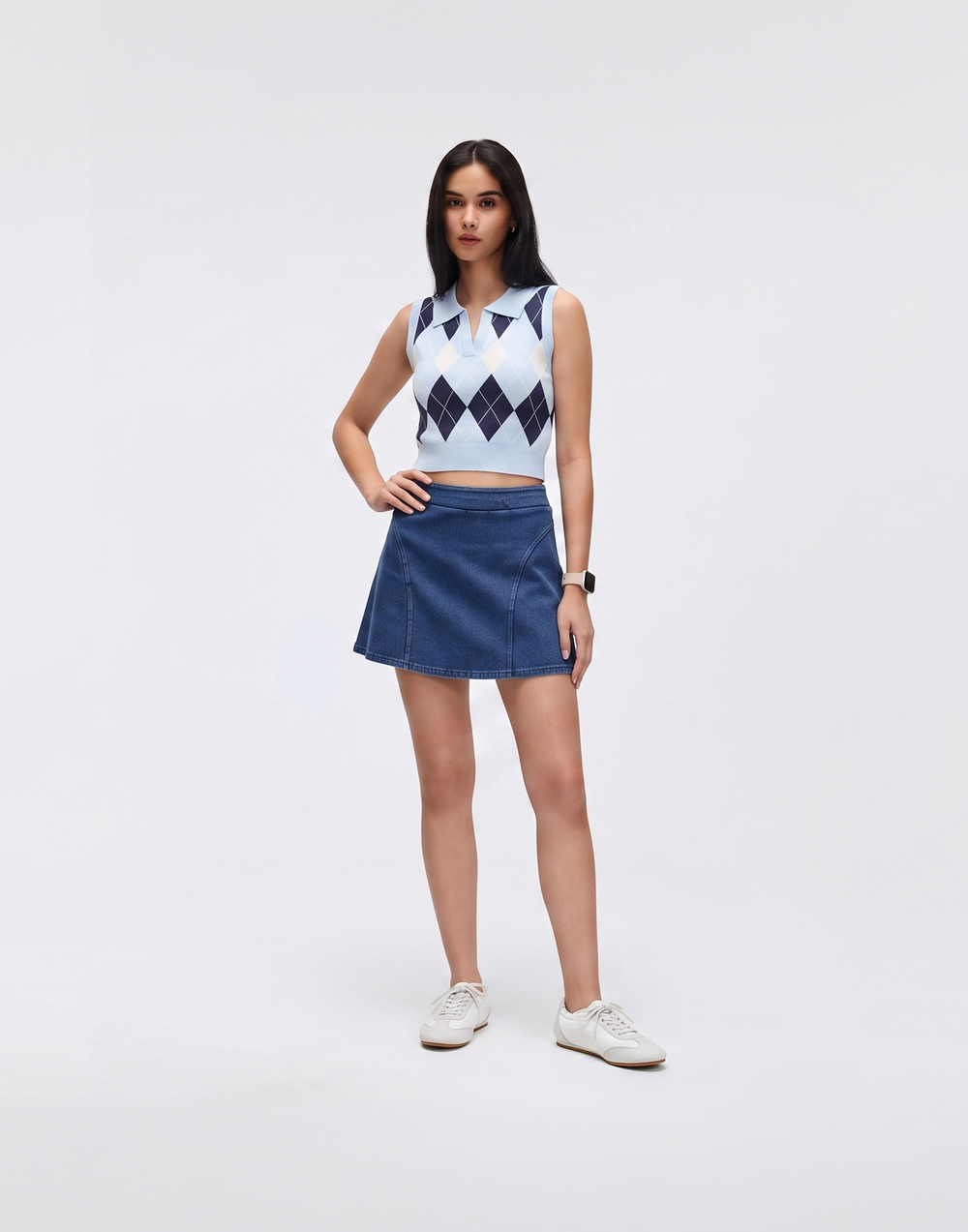 Cooling, Buttery Soft & Stretchy With Tummy Control Rebel Skort With Inner Shorts