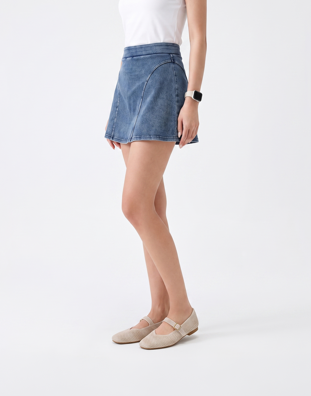 Cooling, Buttery Soft & Stretchy With Tummy Control Rebel Skort With Inner Shorts