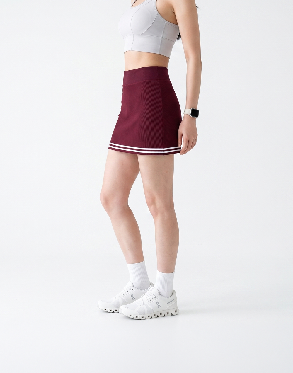 Buy 1, Get 1 Free - Cooling, Breathable With Tummy Tucking Waistband Grand Slam Skort & Inner Tights