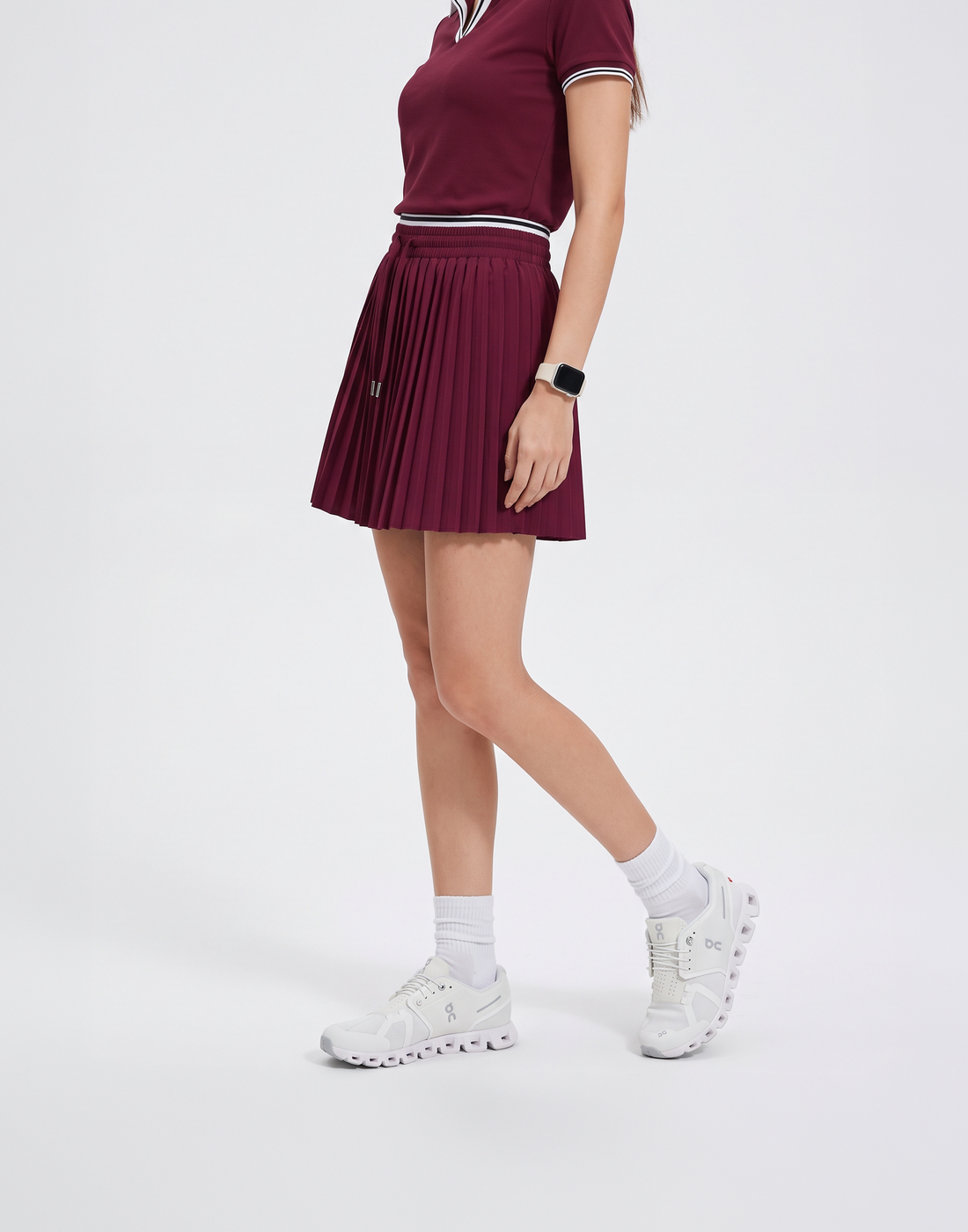 Buy 1, Get 1 Free - Cooling, Breathable & Stretchy Pleated Clubhouse Skort With Inner Shorts