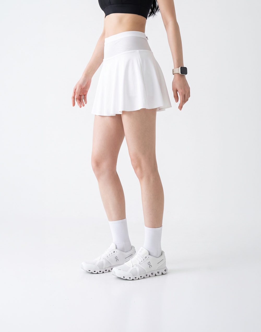Buy 1, Get 1 Free - Cooling, Sweat-Wicking & Tummy Tucking Sprint Skort With Built-In Waist Belt