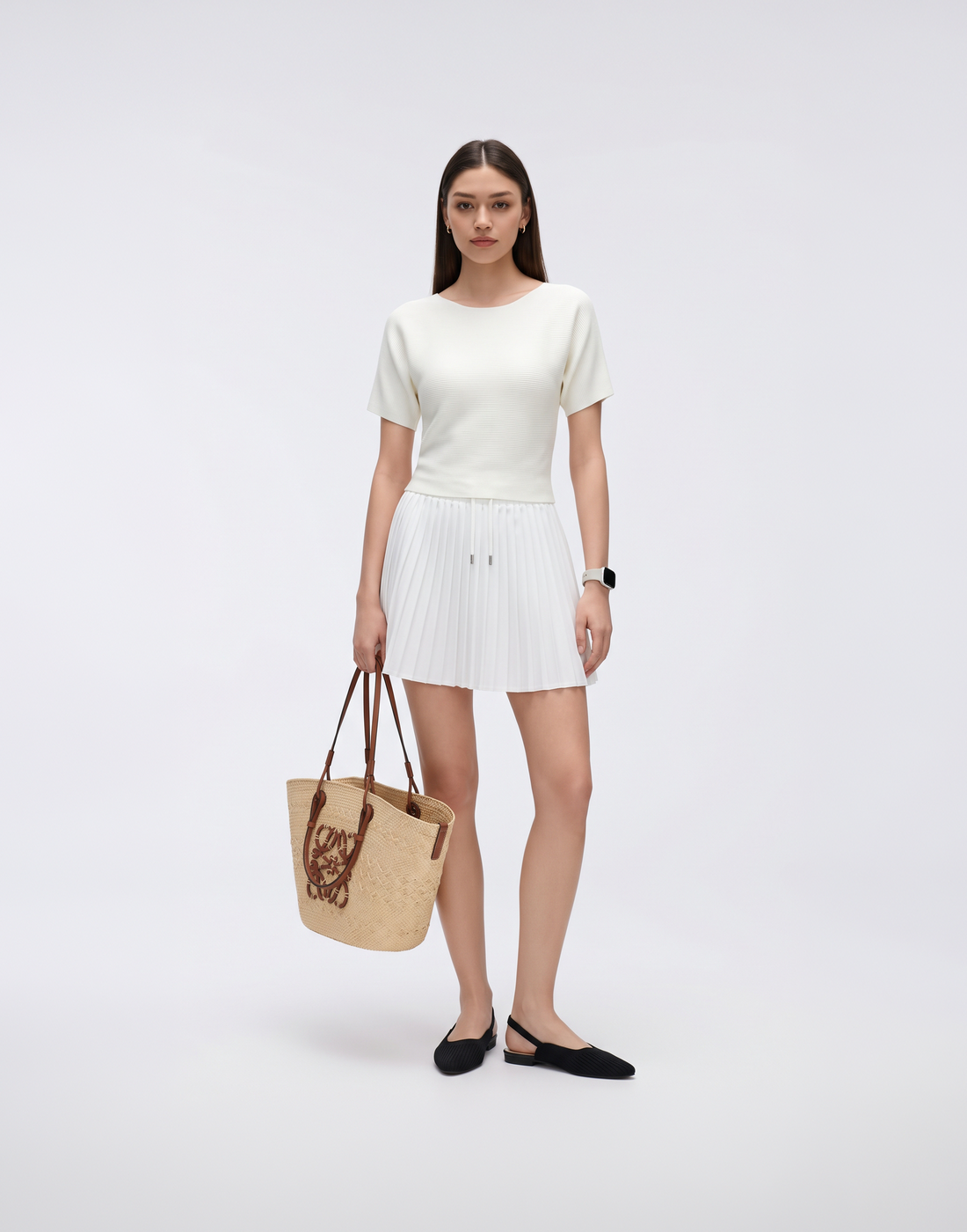 Buy 1, Get 1 Free - Cooling, Breathable & Stretchy Pleated Clubhouse Skort With Inner Shorts