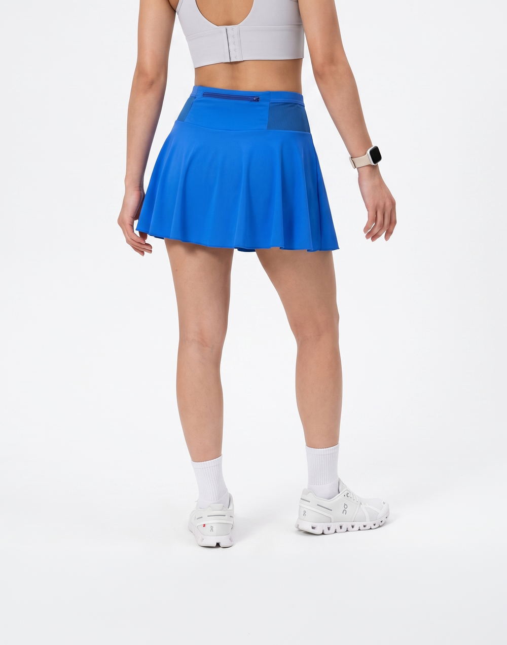 Buy 1, Get 1 Free - Cooling, Sweat-Wicking & Tummy Tucking Sprint Skort With Built-In Waist Belt