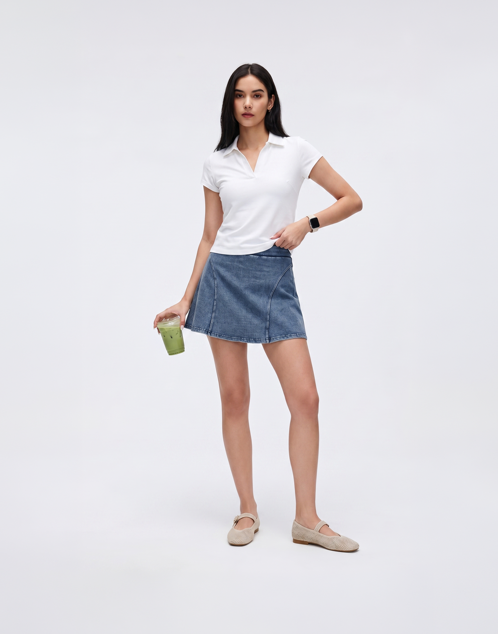 Cooling, Buttery Soft & Stretchy With Tummy Control Rebel Skort With Inner Shorts