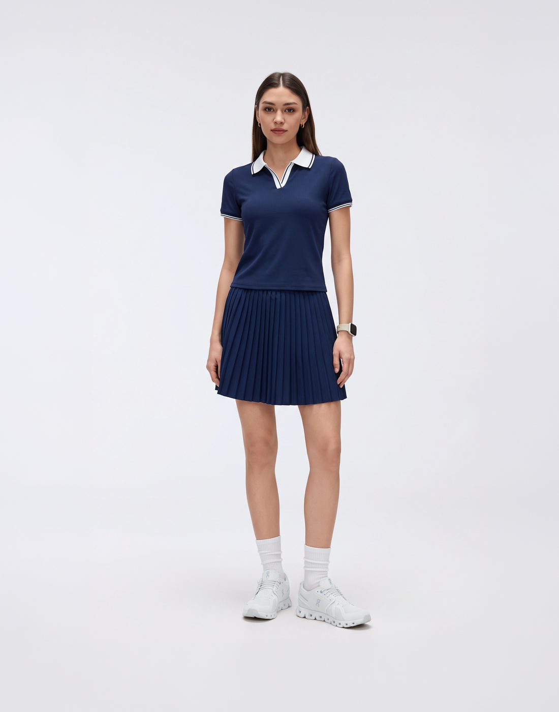 Buy 1, Get 1 Free - Cooling, Breathable & Stretchy Pleated Clubhouse Skort With Inner Shorts