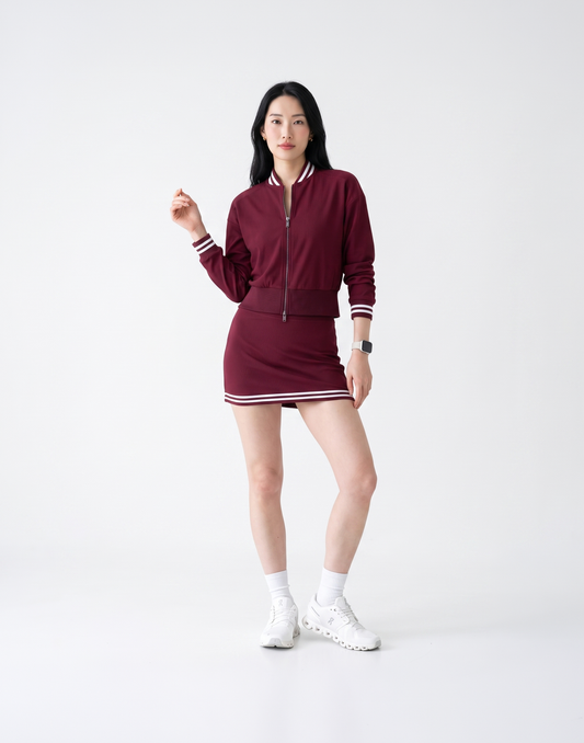 Buy 1, Get 1 Free - Cooling, Breathable With Tummy Tucking Waistband Grand Slam Skort & Inner Tights