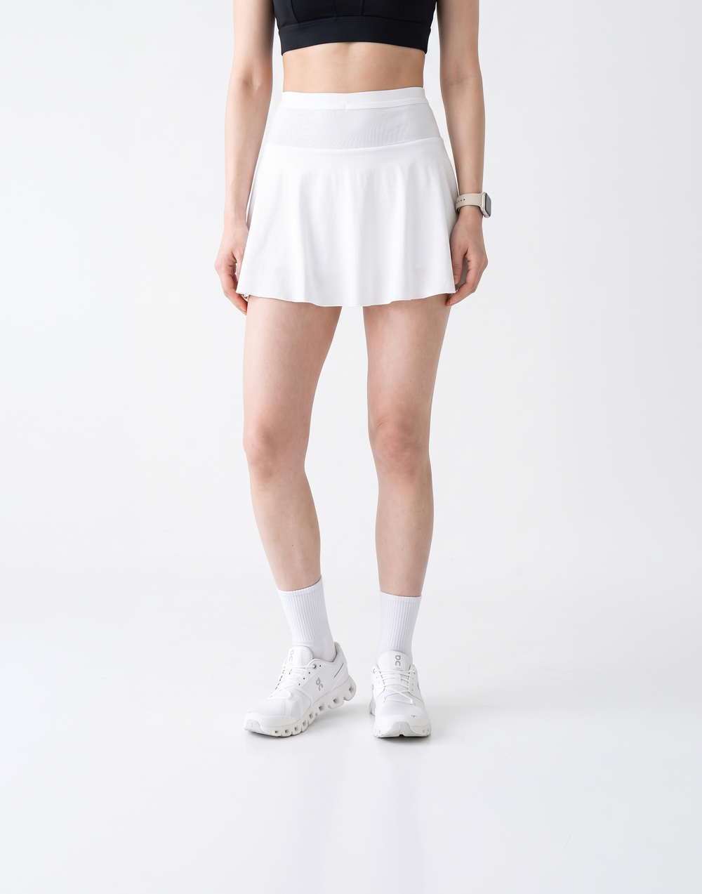 Buy 1, Get 1 Free - Cooling, Sweat-Wicking & Tummy Tucking Sprint Skort With Built-In Waist Belt
