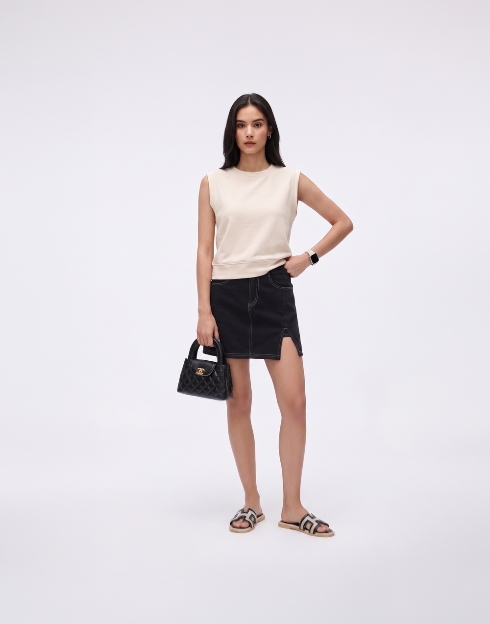 Cooling, Breathable & Stretchy With Tummy Control Coast Skort With Inner Shorts