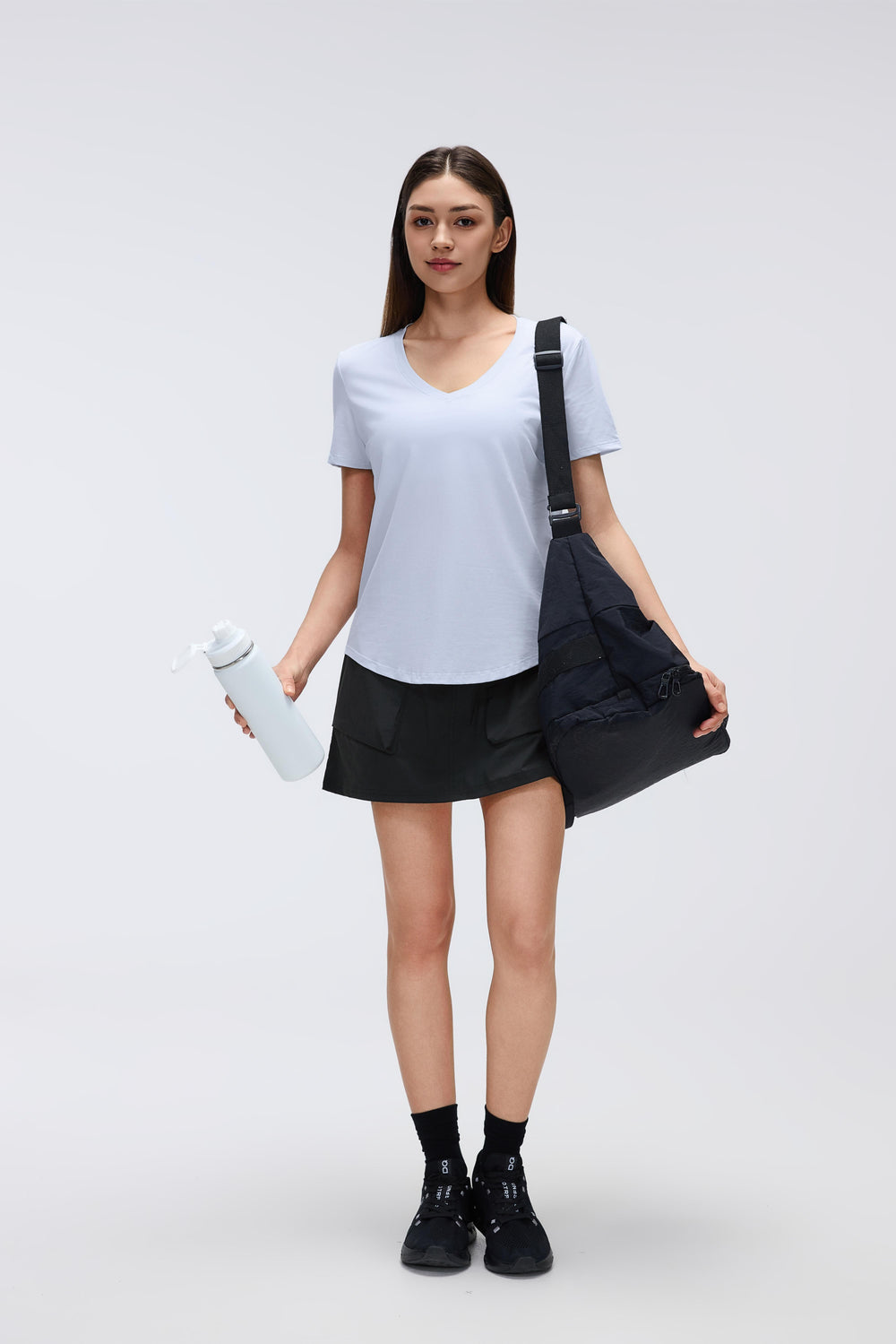 Outdoor Adventure Skort With Theft Proof Pockets & Adjustable Waistband