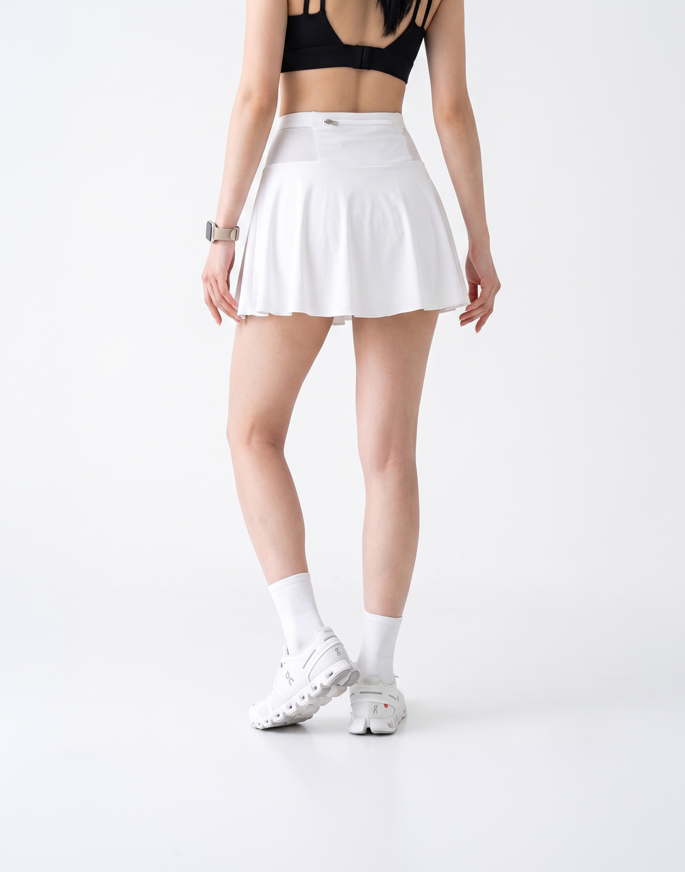 Buy 1, Get 1 Free - Cooling, Sweat-Wicking & Tummy Tucking Sprint Skort With Built-In Waist Belt