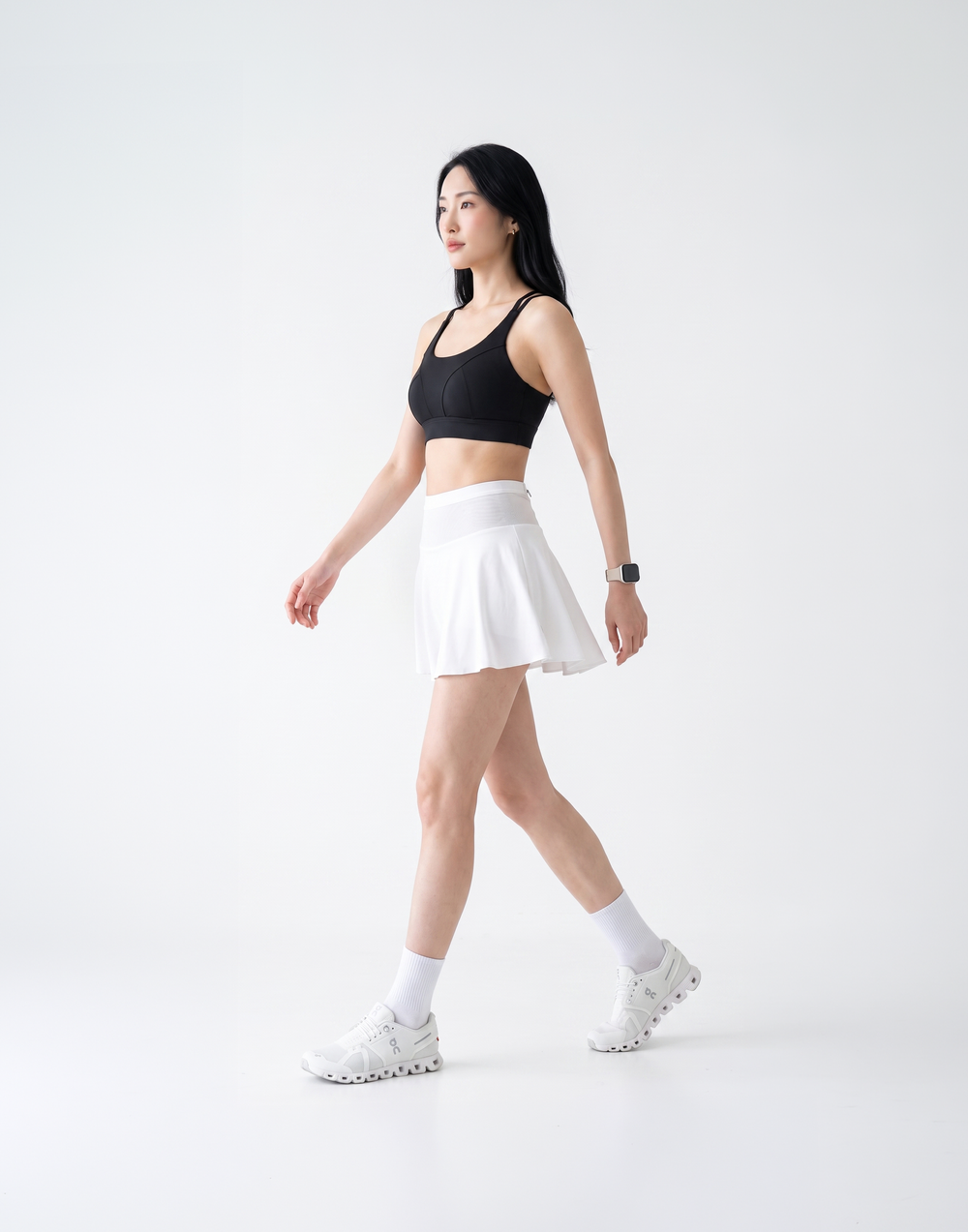 Buy 1, Get 1 Free - Cooling, Sweat-Wicking & Tummy Tucking Sprint Skort With Built-In Waist Belt