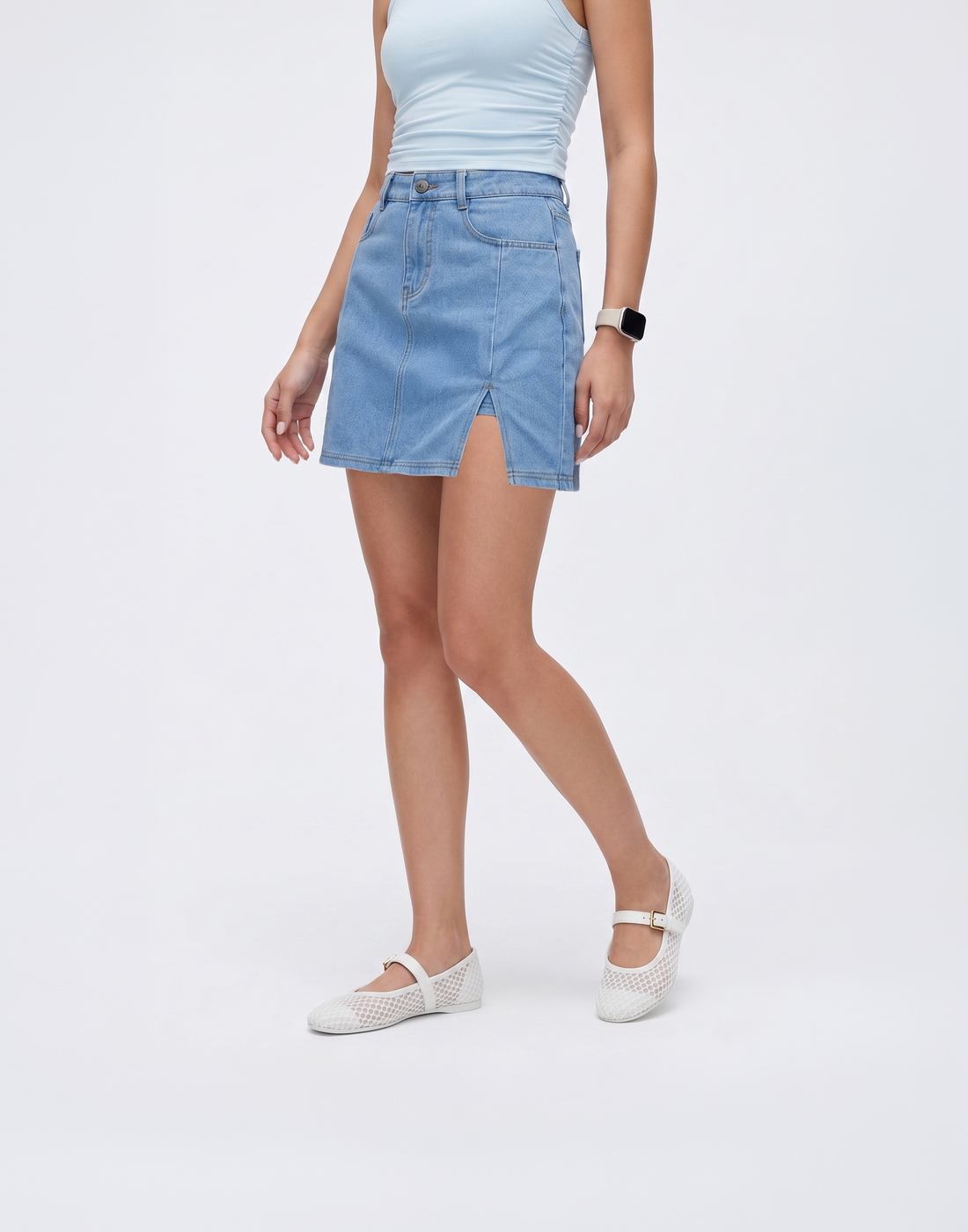 Cooling, Breathable & Stretchy With Tummy Control Coast Skort With Inner Shorts