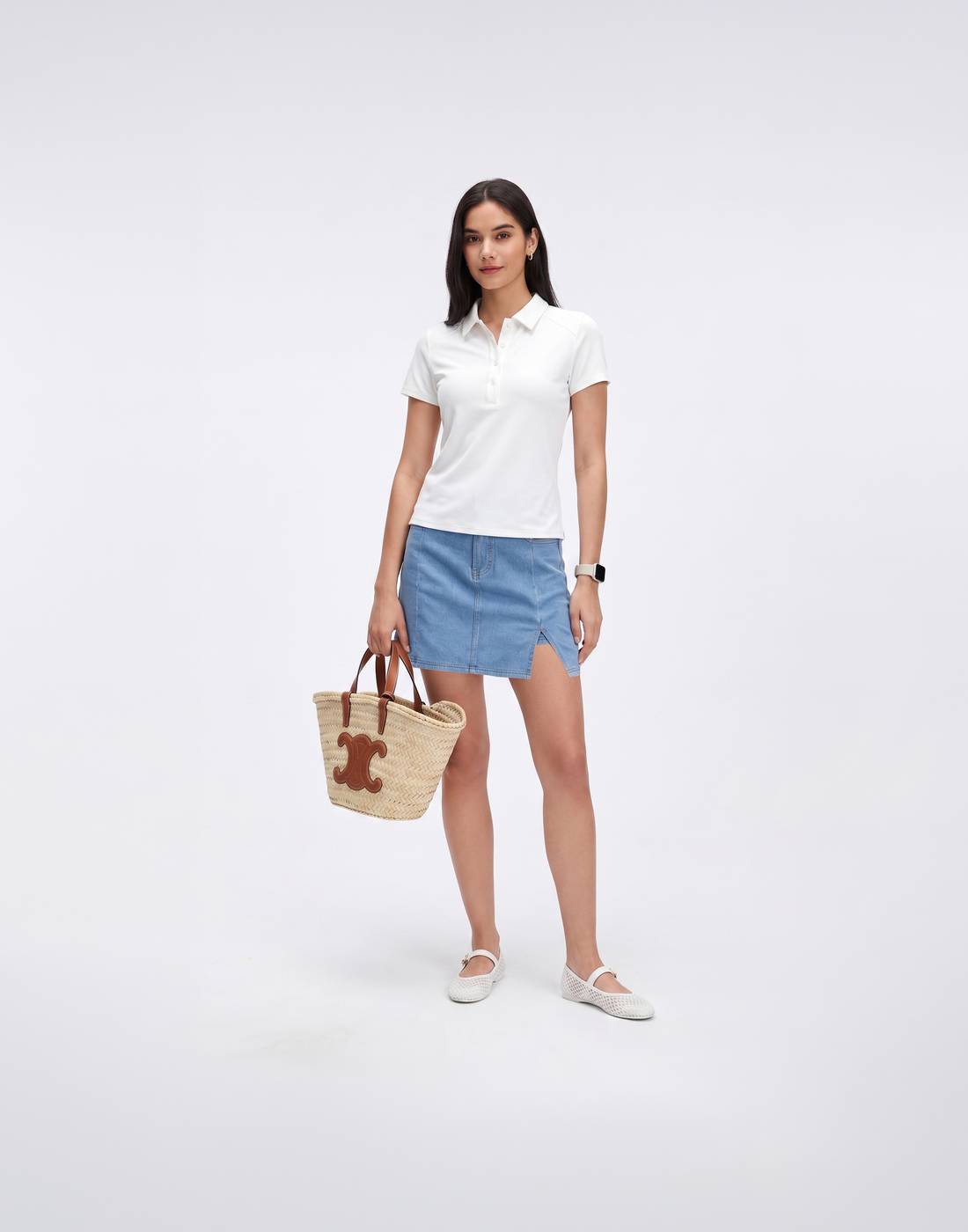 Cooling, Breathable & Stretchy With Tummy Control Coast Skort With Inner Shorts