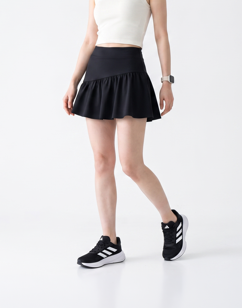 Buy 1, Get 1 Free - Cooling, Sweat-Wicking First Serve Skort With Inner Tights & Pocket