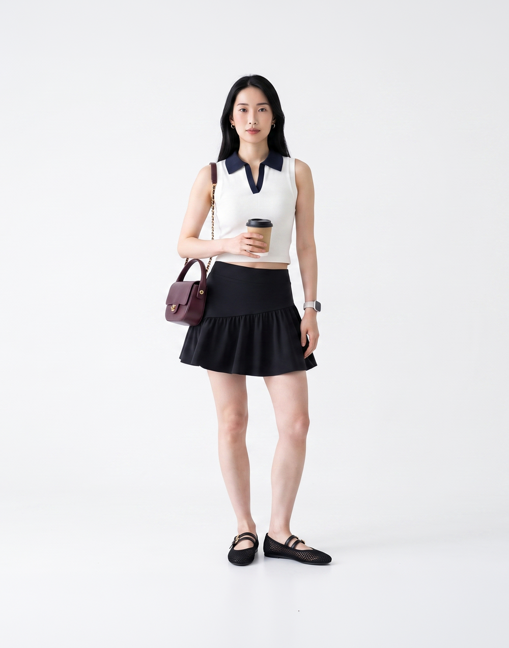 Buy 1, Get 1 Free - Cooling, Sweat-Wicking First Serve Skort With Inner Tights & Pocket