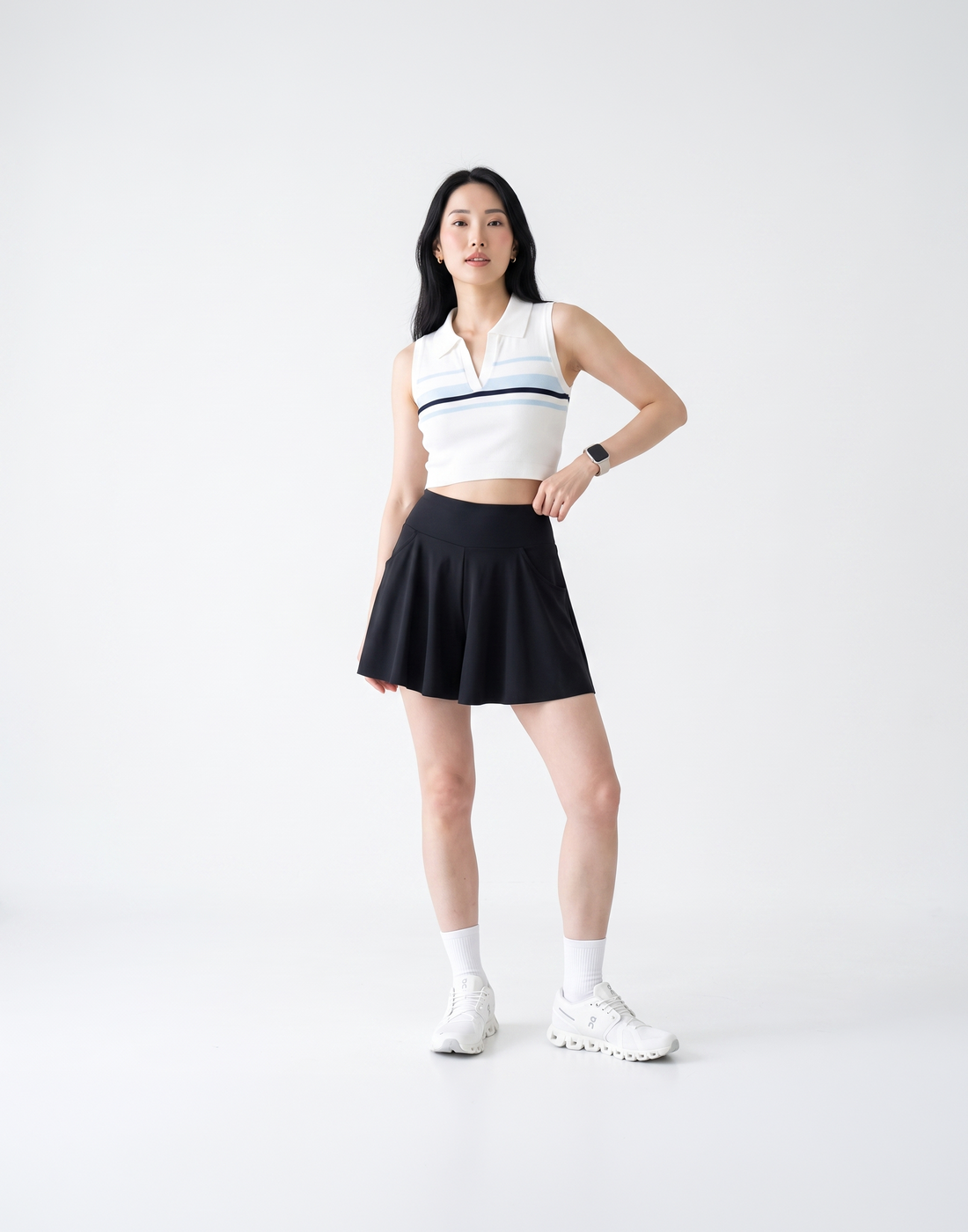 Buy 1, Get 1 Free - Cooling, Sweat-Wicking & Breathable Propel Skort With Pockets & Inner Tights