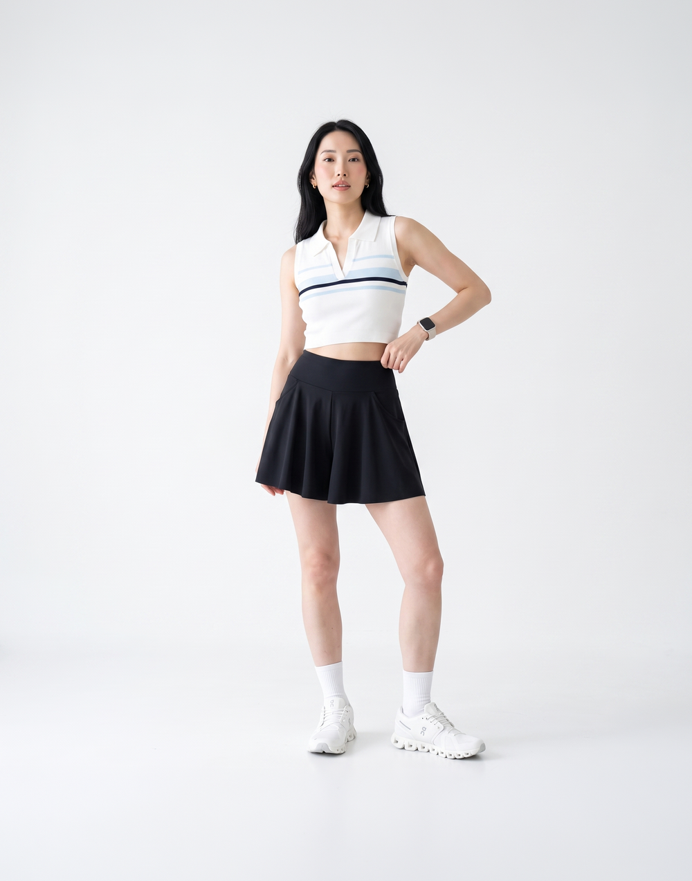 Buy 1, Get 1 Free - Cooling, Sweat-Wicking & Breathable Propel Skort With Pockets & Inner Tights