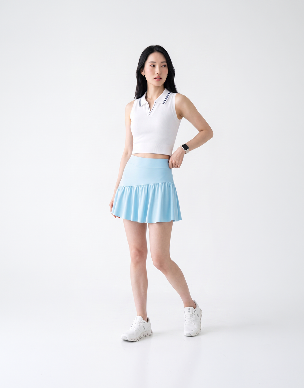 Buy 1, Get 1 Free - Cooling, Sweat-Wicking First Serve Skort With Inner Tights & Pocket