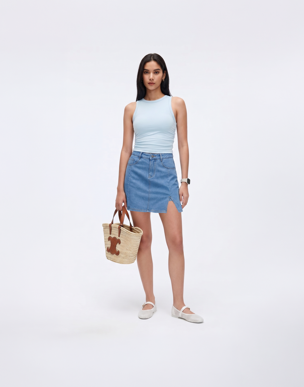 Cooling, Breathable & Stretchy With Tummy Control Coast Skort With Inner Shorts