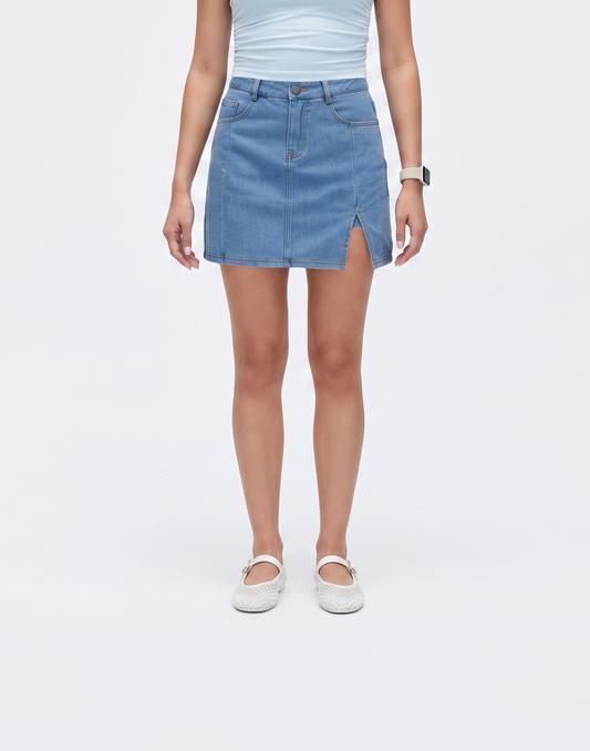 Cooling, Breathable & Stretchy With Tummy Control Coast Skort With Inner Shorts