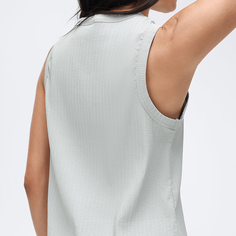Wrinkle-Free, Cooling & Breathable Sleeveless Air Top