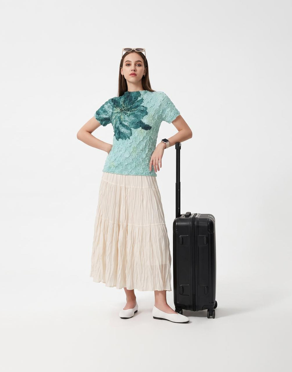 Wrinkle-Free, Cooling & Breathable Free Size Mirelle Top