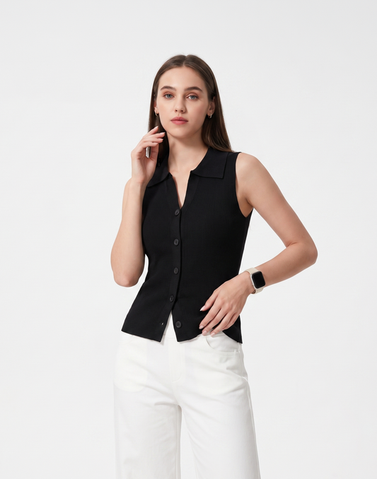 Wrinkle-Free, Cooling & Breathable Free Size Signature Knit Top