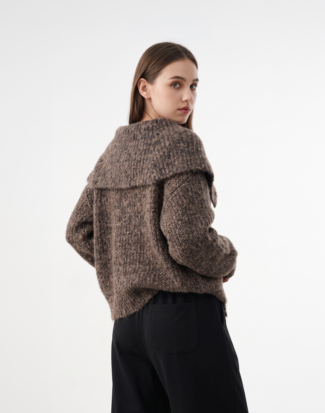 Warm, Buttery Soft & Cosy With Adjustable Neckline Muse Top - For Cold Climates