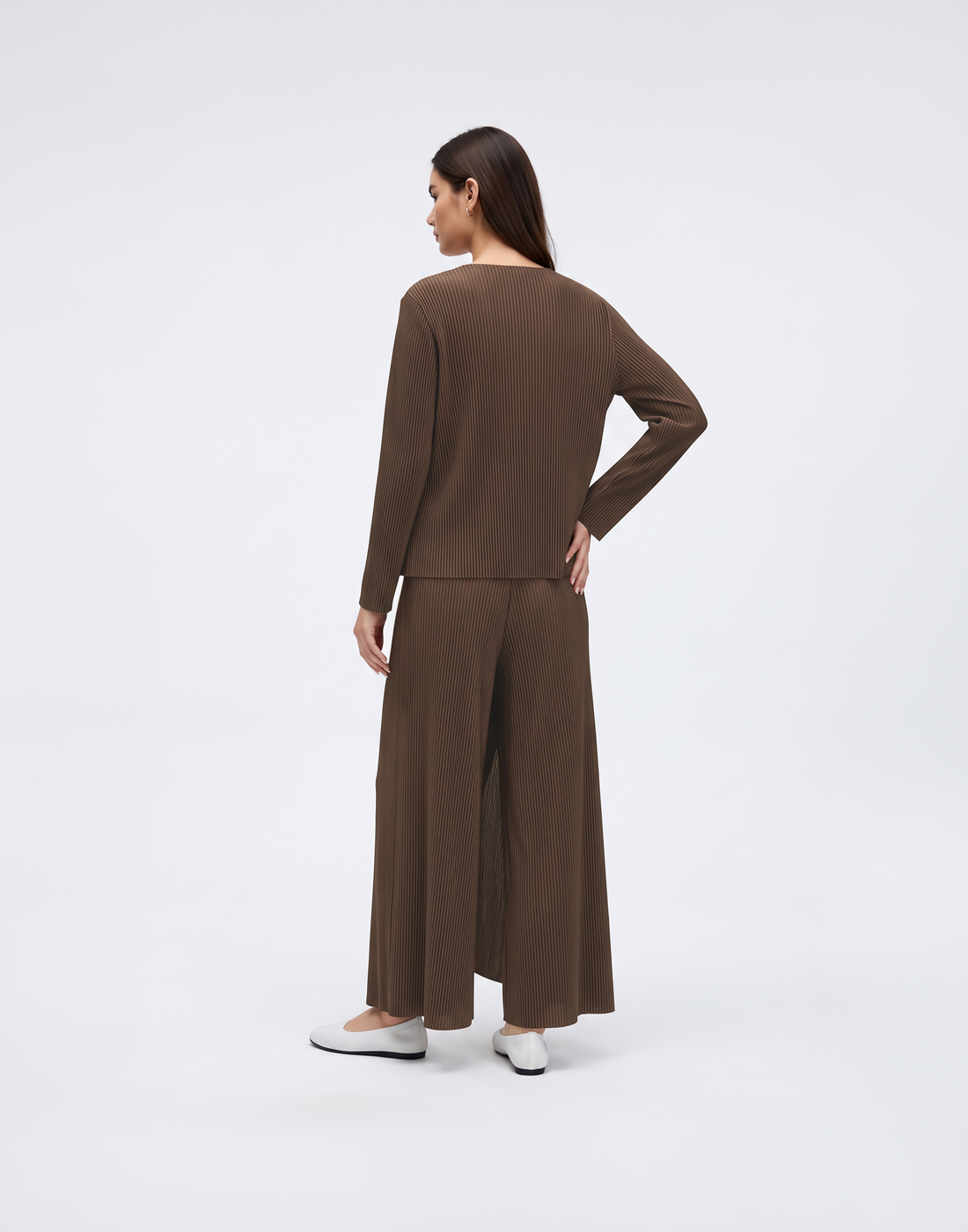 Wrinkle-Free, Breathable & Stretchy Free Size Pleated Hygge Top