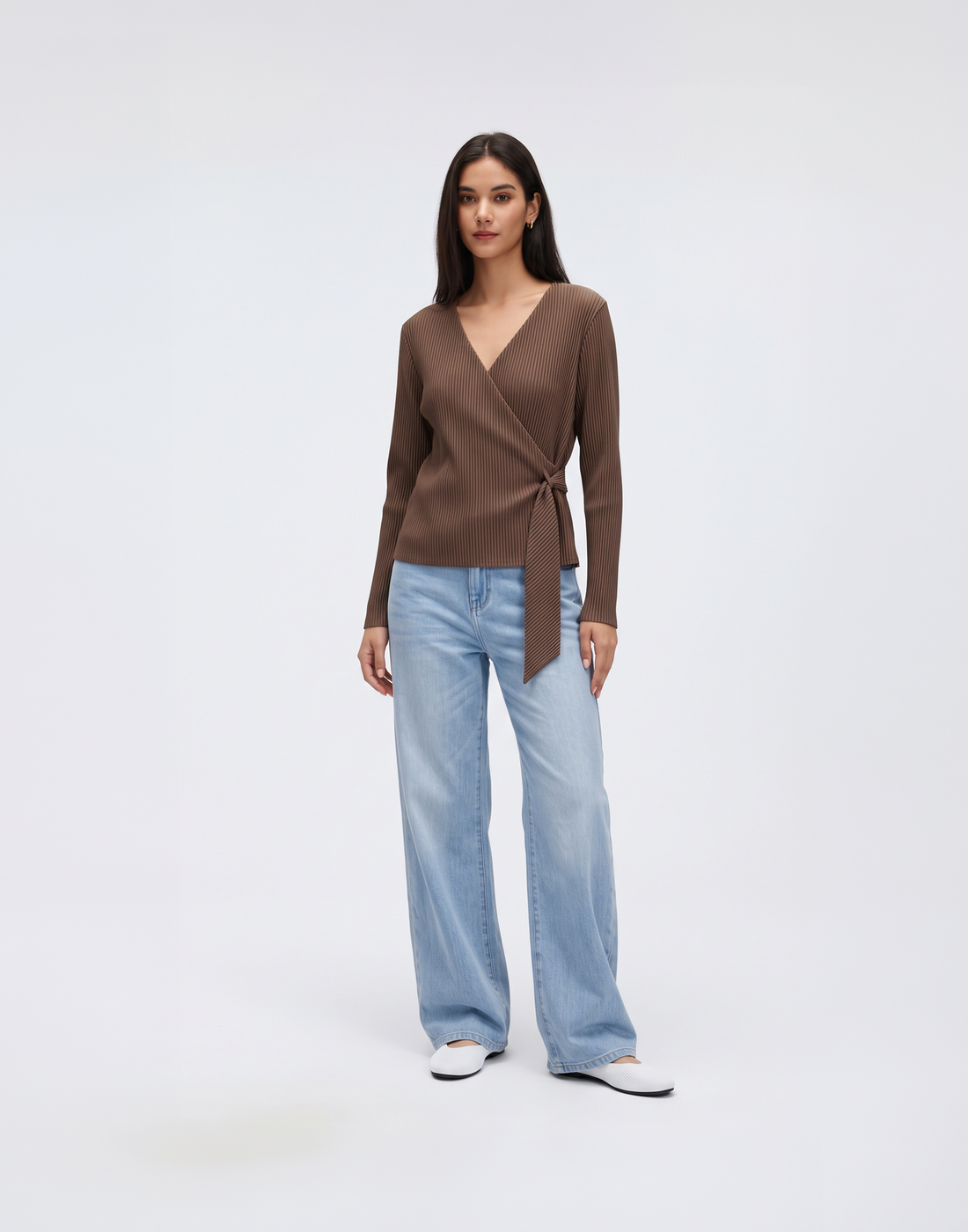 Wrinkle-Free, Breathable & Stretchy Free Size Pleated Hygge Top