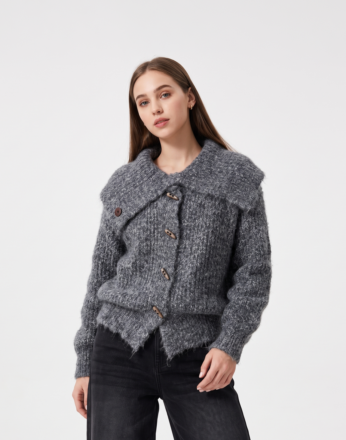 Warm, Buttery Soft & Cosy With Adjustable Neckline Muse Top - For Cold Climates