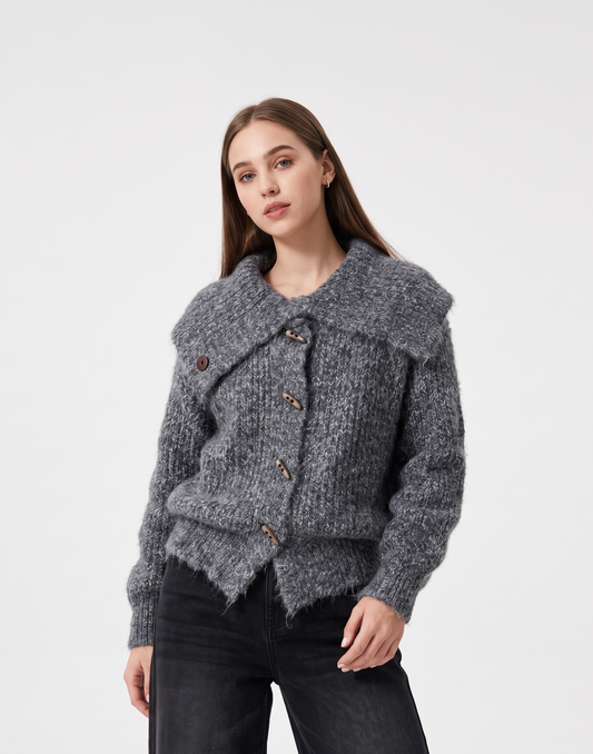Warm, Buttery Soft & Cosy With Adjustable Neckline Muse Top - For Cold Climates