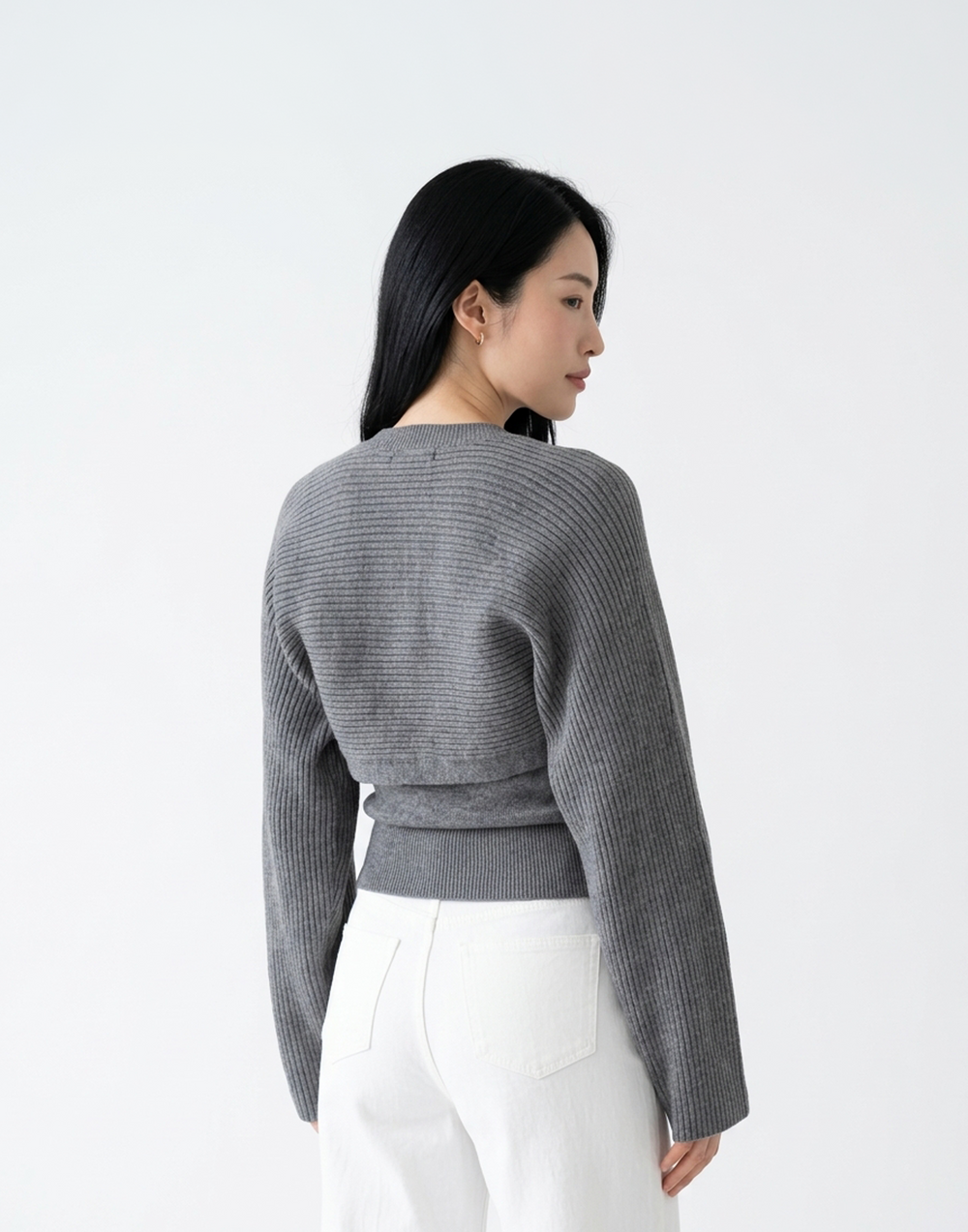 Buttery Soft & Warm Free Size Snowfall Top With Sleeves