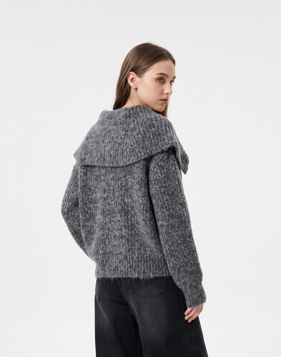 Warm, Buttery Soft & Cosy With Adjustable Neckline Muse Top - For Cold Climates
