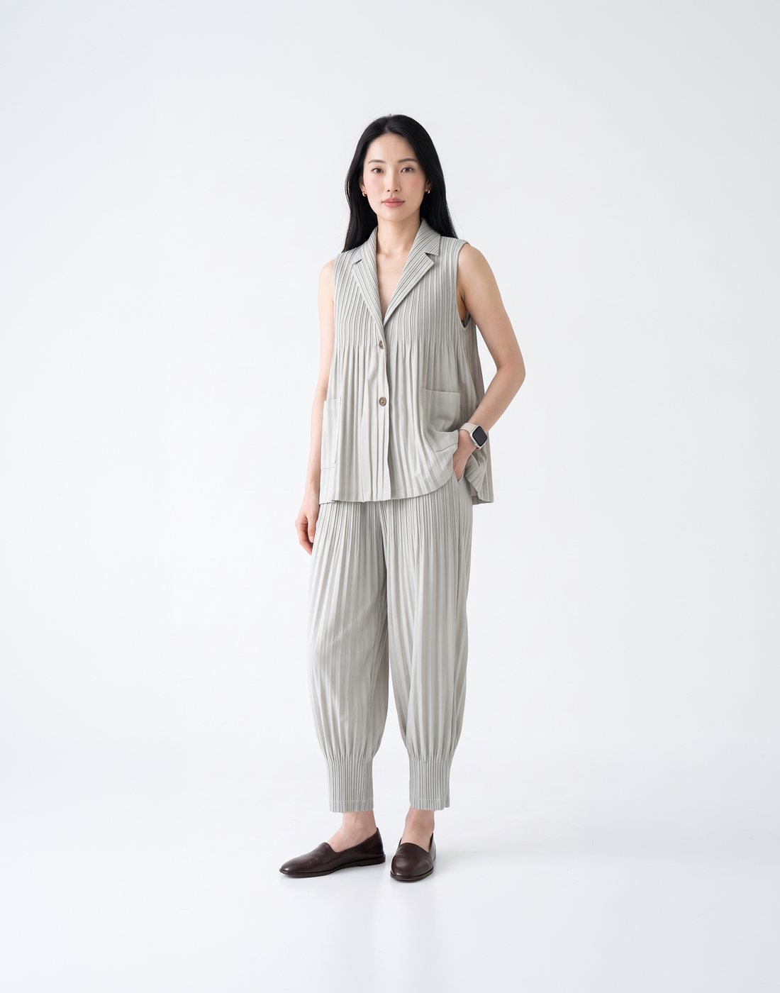 Wrinkle-Free, Cooling & Breathable Aera Free Size Top With Pockets