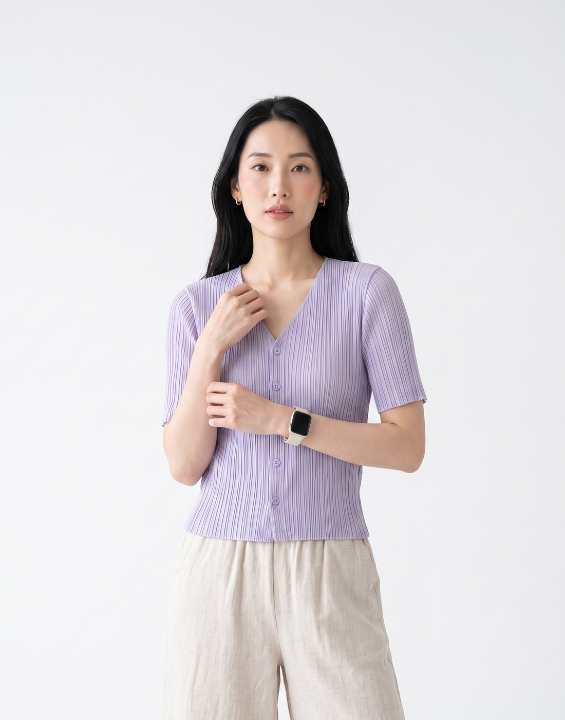 Wrinkle-Free, Cooling & Breathable Free Size Flutter Top
