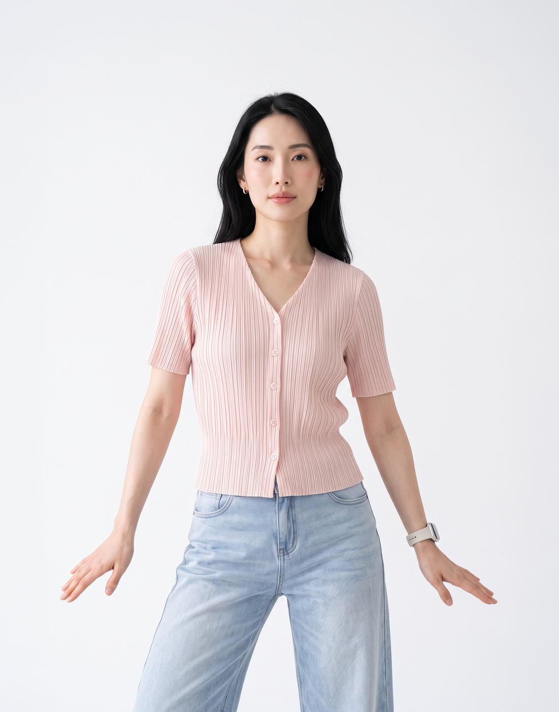 Wrinkle-Free, Cooling & Breathable Free Size Flutter Top