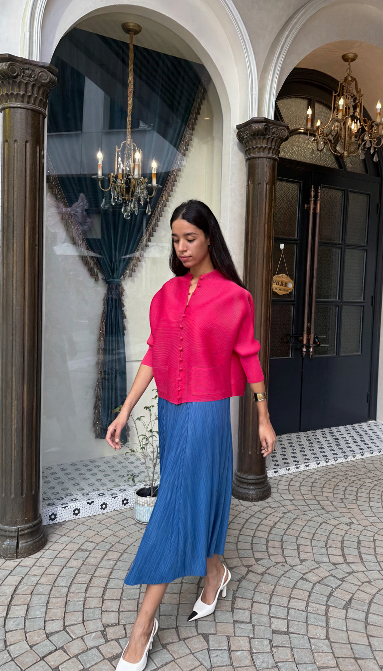 Cooling & Wrinkle-Free Poise Cardigan With Pockets