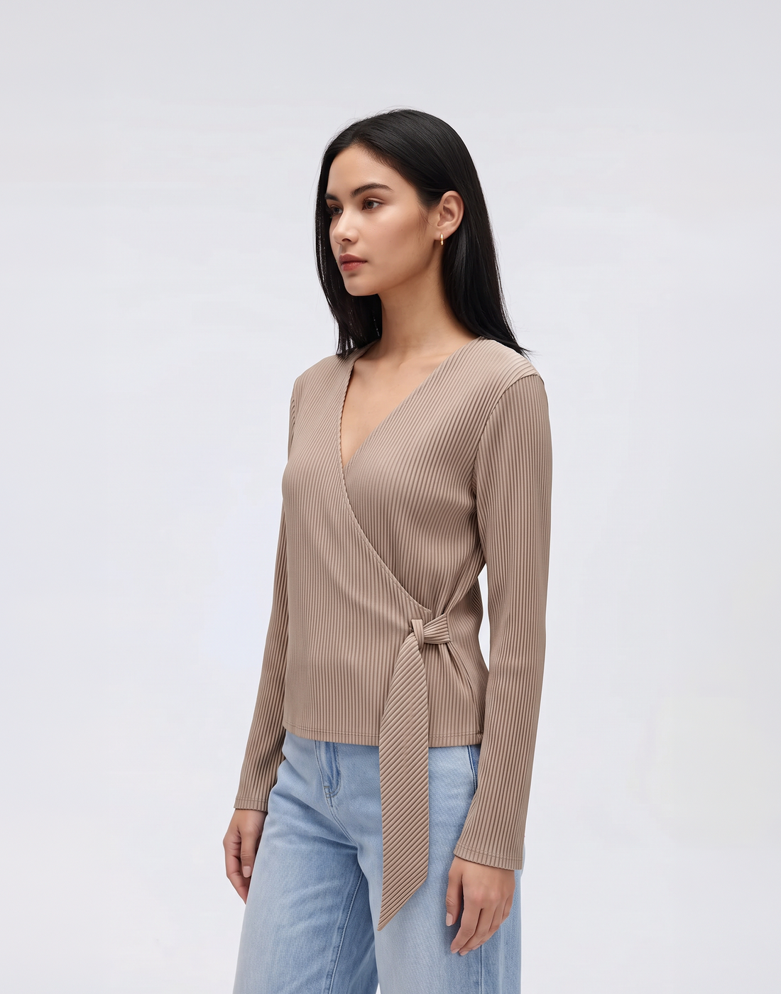 Wrinkle-Free, Breathable & Stretchy Free Size Pleated Hygge Top