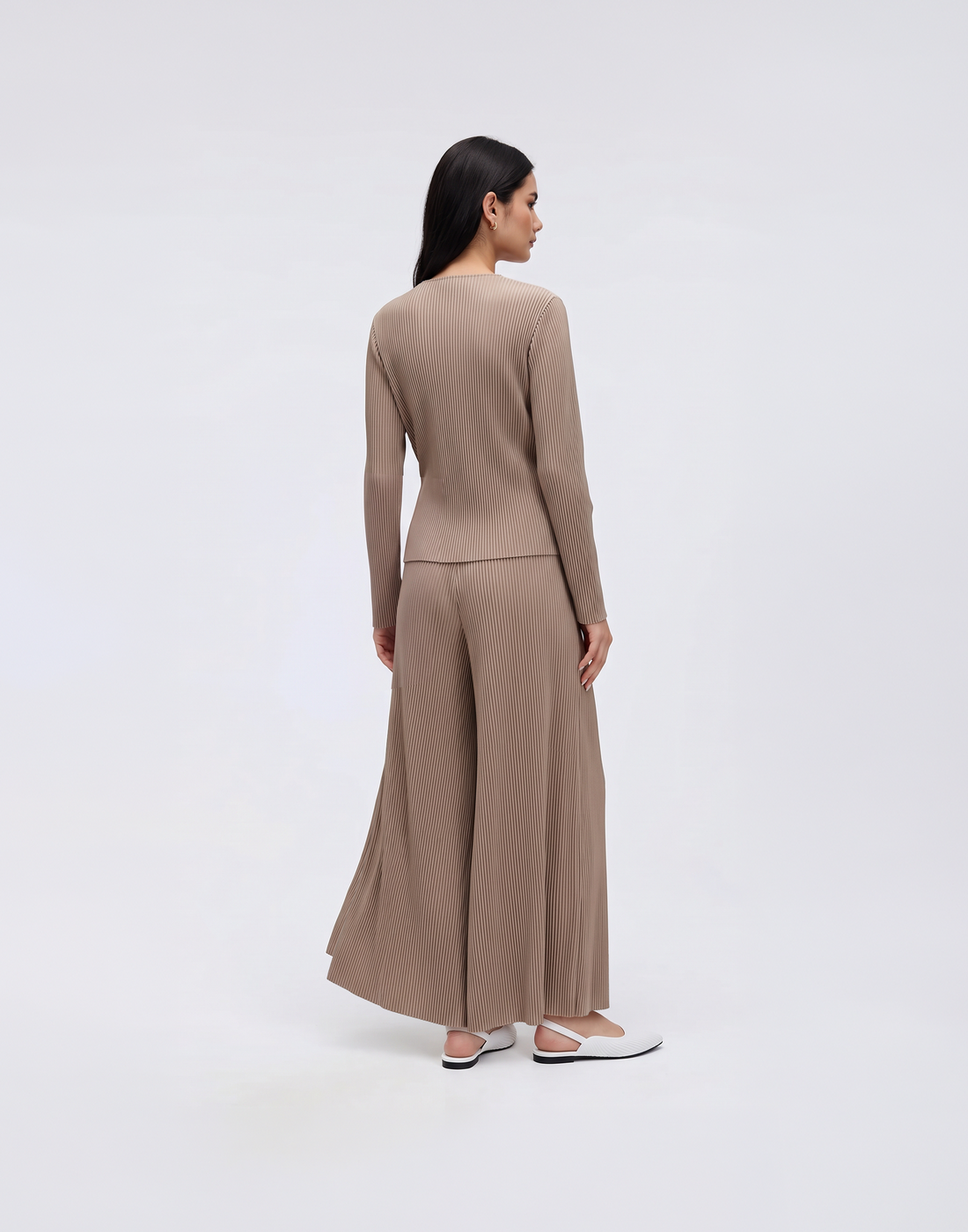 Wrinkle-Free, Breathable & Stretchy Free Size Pleated Hygge Top