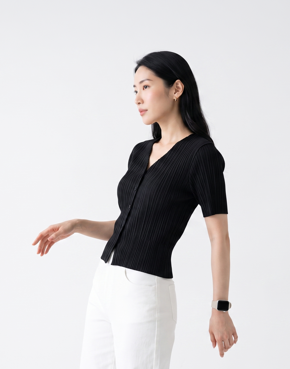 Wrinkle-Free, Cooling & Breathable Free Size Flutter Top