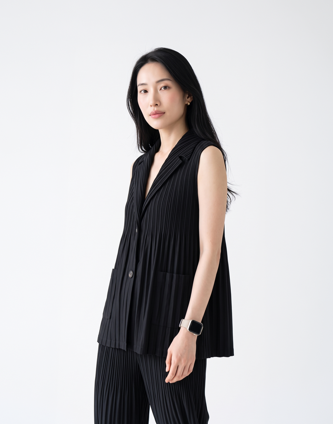 Wrinkle-Free, Cooling & Breathable Aera Free Size Top With Pockets
