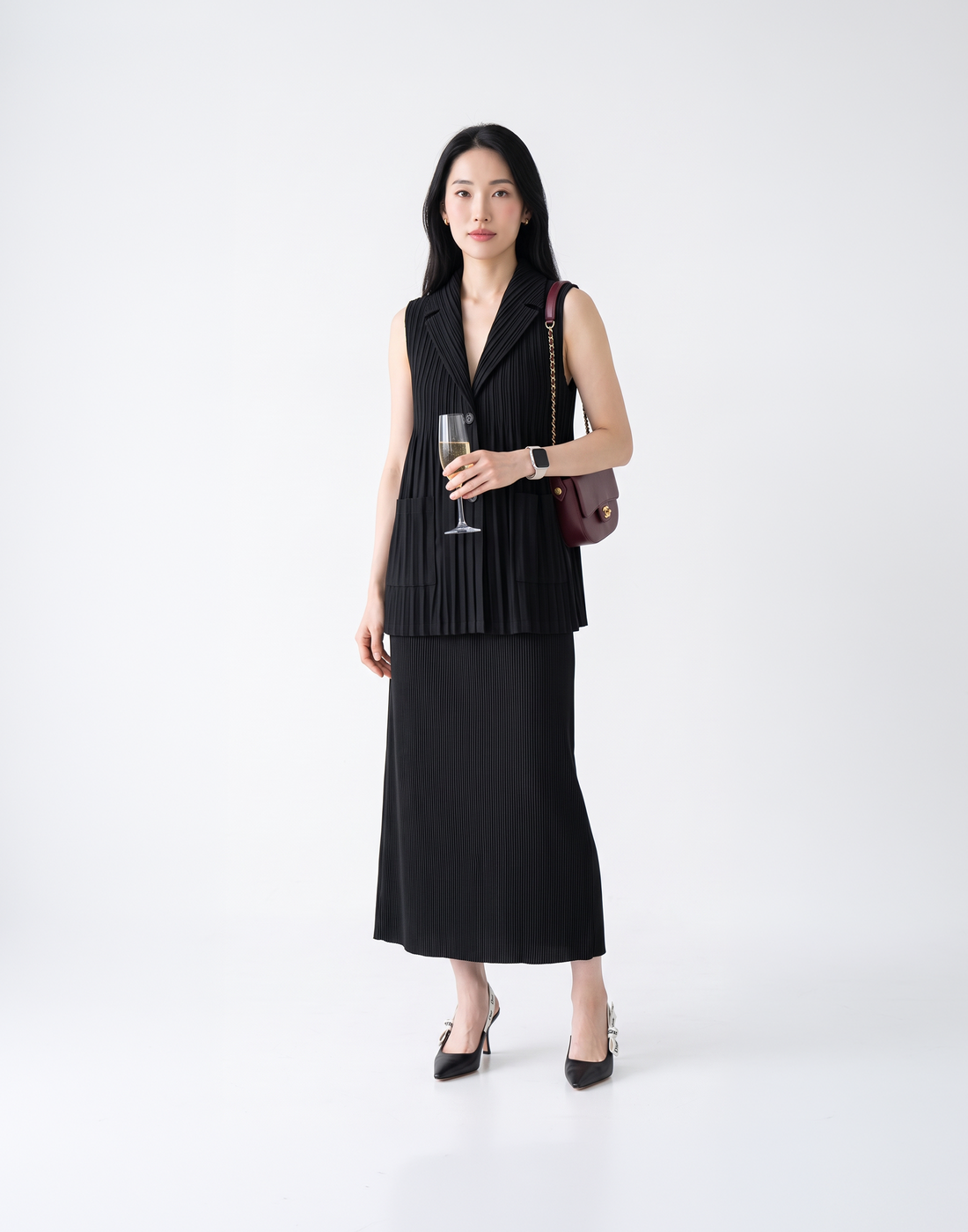 Wrinkle-Free, Cooling & Breathable Aera Free Size Top With Pockets