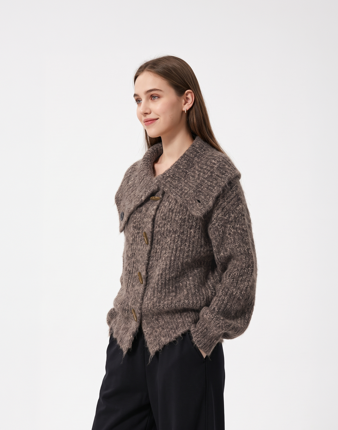 Warm, Buttery Soft & Cosy With Adjustable Neckline Muse Top - For Cold Climates